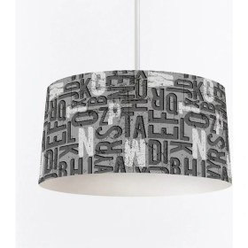 Resim Setay Black Genç Odası Takımı Uyumlu Dijital Baskılı Sarkıt Avize 