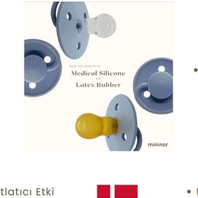 Resim Mininor Kauçuk Emzik 12+ Ay - Standart / Standart 
