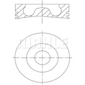 Resim Mahle Motor Piston Segman 050 Focus-p308-p3008-p508-p5008-c4-ds5-ds4-1.6hdı-tdcı Dv6c IS00-MAHLE 039PI00113002 