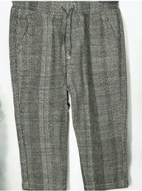Resim Nanica Kids Erkek Çocuk Beli Lastikli Desenli Yumuşak Dokulu Pantolon-15721 Haki 