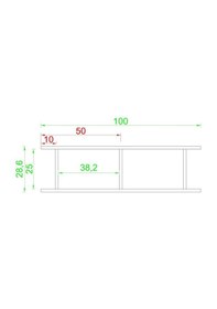 Resim Rafkestir Grey Duvar Rafı Beyaz ( Mat ) 