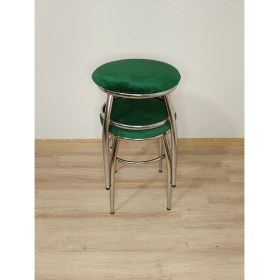 Resim Evko Mobilya Tabure, Bar Taburesi, 6 Adet Tabure, Puf, Bench, Metal Ayaklı Tabure, İç İçe Geçebilen Tabure, Mutfak Balkon Bahçe Taburesi 