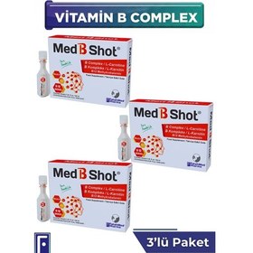 Resim B12 Kompleks Vit. Metilkobalamin ,b1 ,b2,b3,b5,b6,b1 ,biotin ,l Karnitin 3'lü Avantaj 