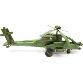 Resim Genel Markalar Dekoratif Metal Helikopter Modeli 