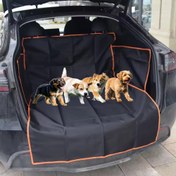 Resim Araba Bagaj Matı, Her Mevsim Kullanıma Uygun, Evcil Hayvan Dostu Araç Koltuk Örtüsü, Araba İçin Köpek Matı, Dayanıklı Yük Matı - Otomobil, SUV ve Kamyonetler için Uygundur (1 Adet) 