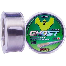 Resim Nippon Ghost 180 Mt Fluoro Carbon (Kaplı) Misina 