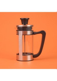 Resim French Press - Şeffaf / Siyah / Gri - 350 Ml Çok Renkli 