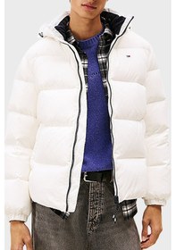 Resim Tommy Jeans Erkek Mont Dm0dm19786 Ybl Beyaz Beyaz 