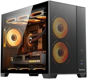 Resim GamePower Warcry Ronin 3xARGB Fan 80+ Bronze Micro-ATX Gaming (Oyuncu) Kasa (750W) 