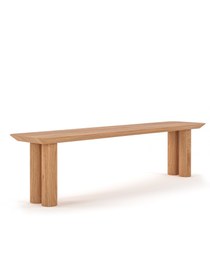 Resim Finn - Meşe Bank - 160x35x40 / Meşe 