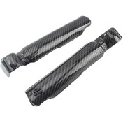 Resim Dream011 Universal Fit Karbon Fiber Sur Ron Kee Surron Light Bee X/s Elektrikli Bisiklet Ön Çatal Koruyucu 