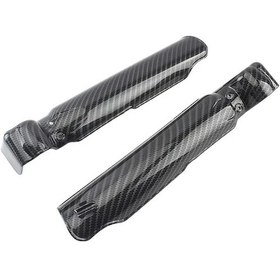 Resim Dream011 Universal Fit Karbon Fiber Sur Ron Kee Surron Light Bee X/s Elektrikli Bisiklet Ön Çatal Koruyucu 