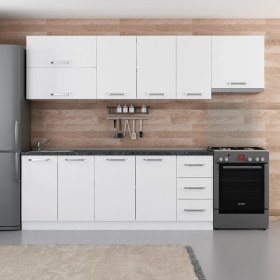 Resim Minar 270 cm Mutfak Dolabı Beyaz 270-B7 
