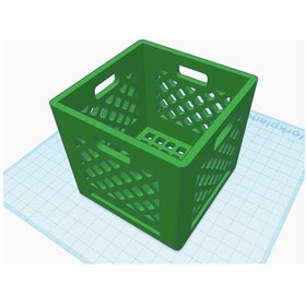 Resim Opencart Süt Sandığı, 3 İnç Kimlik Sadece Plastik Aparattır 