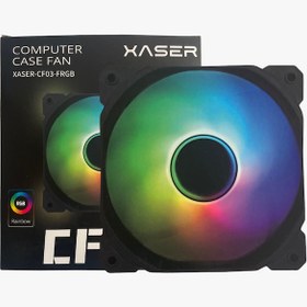 Resim Xaser CF03 FRGB Kasa Fanı 12 CM 