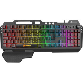 Resim Gamebooster G25K Shock Rgb Membran Oyun Klavyesi GB-G25K 