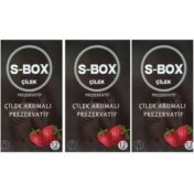 Resim S-Box Çilek 36lı Prezervatif 