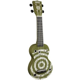 Resim Mahalo Soprano Ukulele (Target Army Green) 