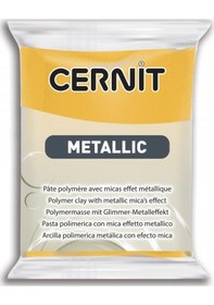 Resim Cernit Polimer Kil Hamuru 56gr Metalik 700 Sarı-yellow 