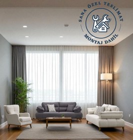 Resim Niron Toskana Koltuk Takımı 3+3+1 - 2 Adet 3'lü Kanepe + 1 Adet Tekli Berjer Takımı | Özel Teslimat 