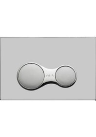 Resim VitrA Sirius Kumanda Paneli Mat Krom - Parlak Krom 740-0485 Krom 