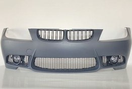 Resim Bmw 3 Serisi E90 2005-2008 İçin Uyumlu M3 Görünüm Ön Tampon+Panjur (Sis Lambaları Dahil) 