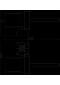 Resim Eva Banyo Fontana Fd-91106 Krom Tuvalet Fırçalığı 