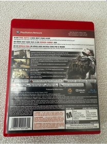 Resim Ps3 Metal Gear Solid 4 Mgs 4 Greatest Hits Kırmızı Kutu Full İçerik 10/10 Kondüsyon 