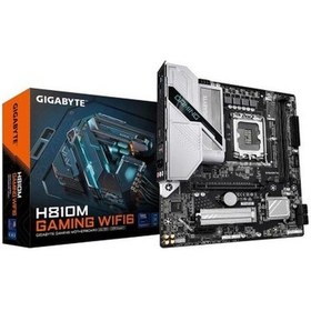Resim Gıgabyte H810m Gamıng Wıfı6 Intel H810m Soket 1851 Ddr5 6400mhz Oc M.2 Anakart 