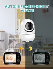 Resim Bebek Telsizi, Gece Görüşü & ECO Modu 