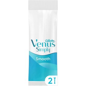 Resim Gillette Simply Venus 2 Kullan At Kadın Tıraş Bıçağı 2'li - Gratis 