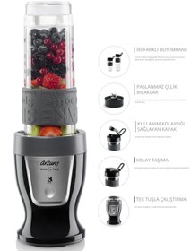 Resim Arzum AR1032 Shake'N Take 300 W Kişisel Kırmızı Blender 