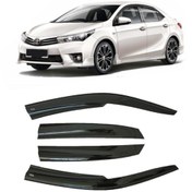 Resim SUNPLEX Toyota Corolla 2018 Üzeri Uyumlu Modeller Için Cam Rüzgarlığı 4 Prç. 1.sınıf Kalite 