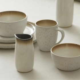 Resim Bitz Gastro Makarna Kasesi Krem/Krem 1000 Ml - Çap:20 Cm 