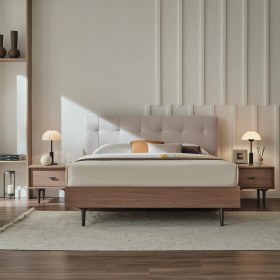 Resim Enza Home Paloma Başlıklı Karyola 2'li Set 