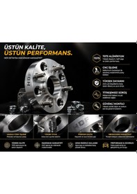 Resim Isızu Dmax 6x139,7 4 Cm 4 Adet Spacer + Bijon Seti 