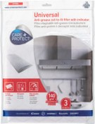 Resim Mena Rise desinglow + PROTECT -Grease Cut-Out Hood Filter,, with Saturation Indicator, Professional, Self-Exti 