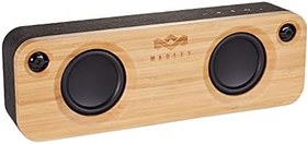 Resim Marley House of Get Together, taşınabilir Bluetooth hoparlör kutusu, kablosuz bağlantı, mikrofon, oda doldurucu ses, 3,5 mm Aux girişi, USB bağlantı noktası, 10 saat Pil ömrü, siyah 