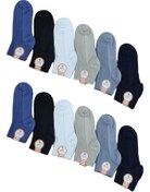 Resim Leement socks Çocuk 12 Çift Modal Yumuşak Dokulu Yazlık Kısa Patik Çorap 