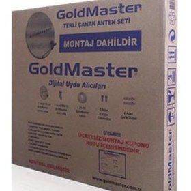 Resim Goldmaster 85Lik Tekli Çanak Anten Seti 