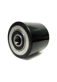 Resim Rolwal 80x70 Mm. Siyah Poliüretan Transpalet Tekerleği 