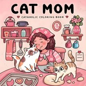 Resim Kedi ve Anne temasıyla net çizgiler ve güzel desenler içeren, 24 sayfa tek taraflı basılı kitap olan cesur ve basit orijinal renklendirme sayfaları, aile ve arkadaşlar için mükemmel bir hediye, Paskalya, Cadılar Bayramı, Anne Günü, Noel ve diğer tatil toplantıları için uygun, Kedi Dekoru 