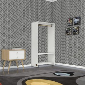 Resim Kenzlife giysi dolabı rüknettin 120*060*30 byz gardırop 