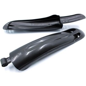 Resim BİSİKLET ÇAMURLUĞU ÜCRETSİZ KARGO Gri - Siyah 