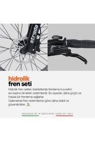 Resim Stradacycles E-lupo Hidrolik Disk 20 Jant Çift Amortisörlü Fatbike Elektrikli Bisiklet 