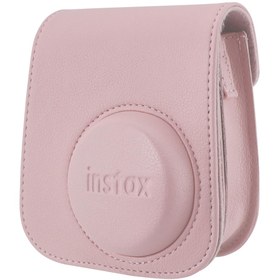 Resim Instax mini 11 Pembe Deri Çanta 