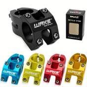 Resim WAKE Alüminyum Alaşımlı MTB Bisiklet Gidon Gövdesi - 31.8mm, Siyah, Hafif & Dayanıklı, Geliştirilmiş Kontrol için Bisiklet Aksesuarı, Wake Best Bogps Markalama Dahil 