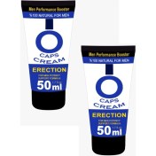 Resim Gizmur Store O Caps Erkeklere Sertleştirme Kremi 50 ml x 2 Adet 