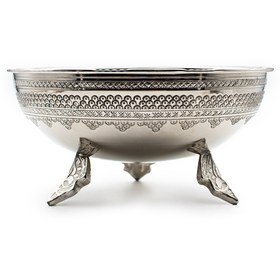 Resim ANTEPSEPETİ Gümüş Kaplama Üzümlü Bakır Gondol (28 CM) 