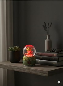 Resim Rgb Işıklı , Müzikli , Oyuncak Figürlü Kar Küresi 